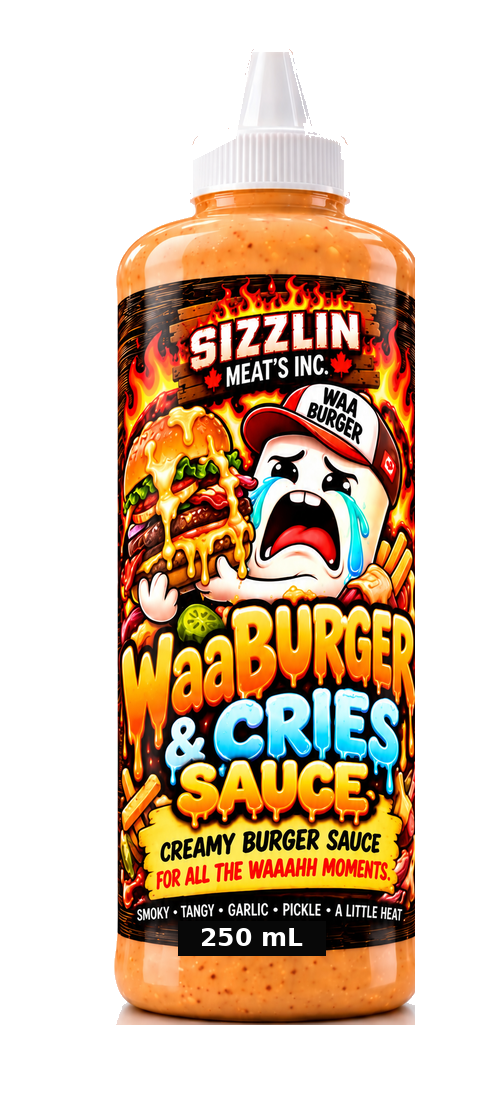 waaburger and cries sauce, 250 mL bottle